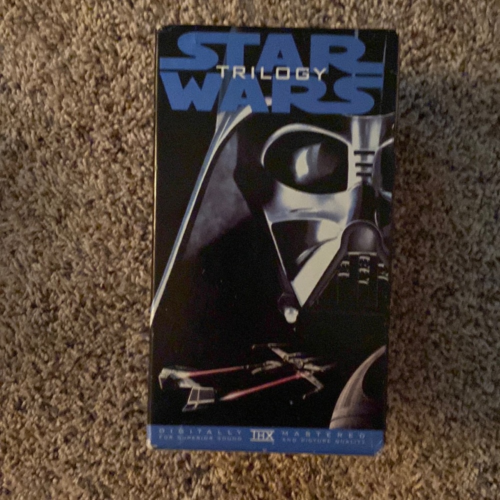 STAR WARS Trilogy Vintage VHS Set - Picture 1 of 10